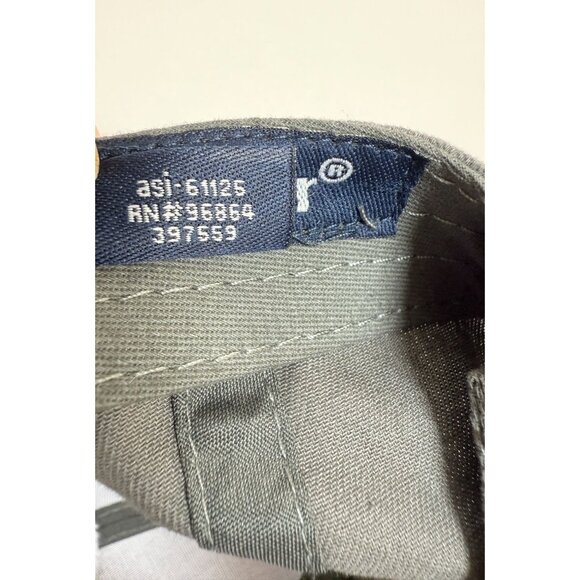 Lexus Gray White Embroidered Logo Strapback Baseball Cap Adjustable Hat OSFM - Picture 7 of 12